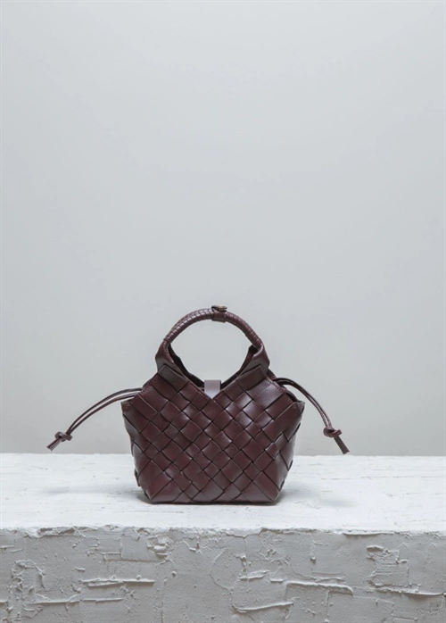 CALAJADE MISU MINI BAG DARK MAROON